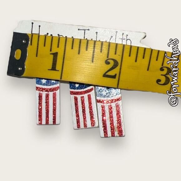 Fourth of July Independence Day Handcrafted Pins - Picture 9 of 11